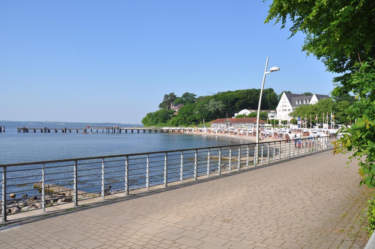 Ferienwohnung Strandkieker Glücksburg Exteriör bild