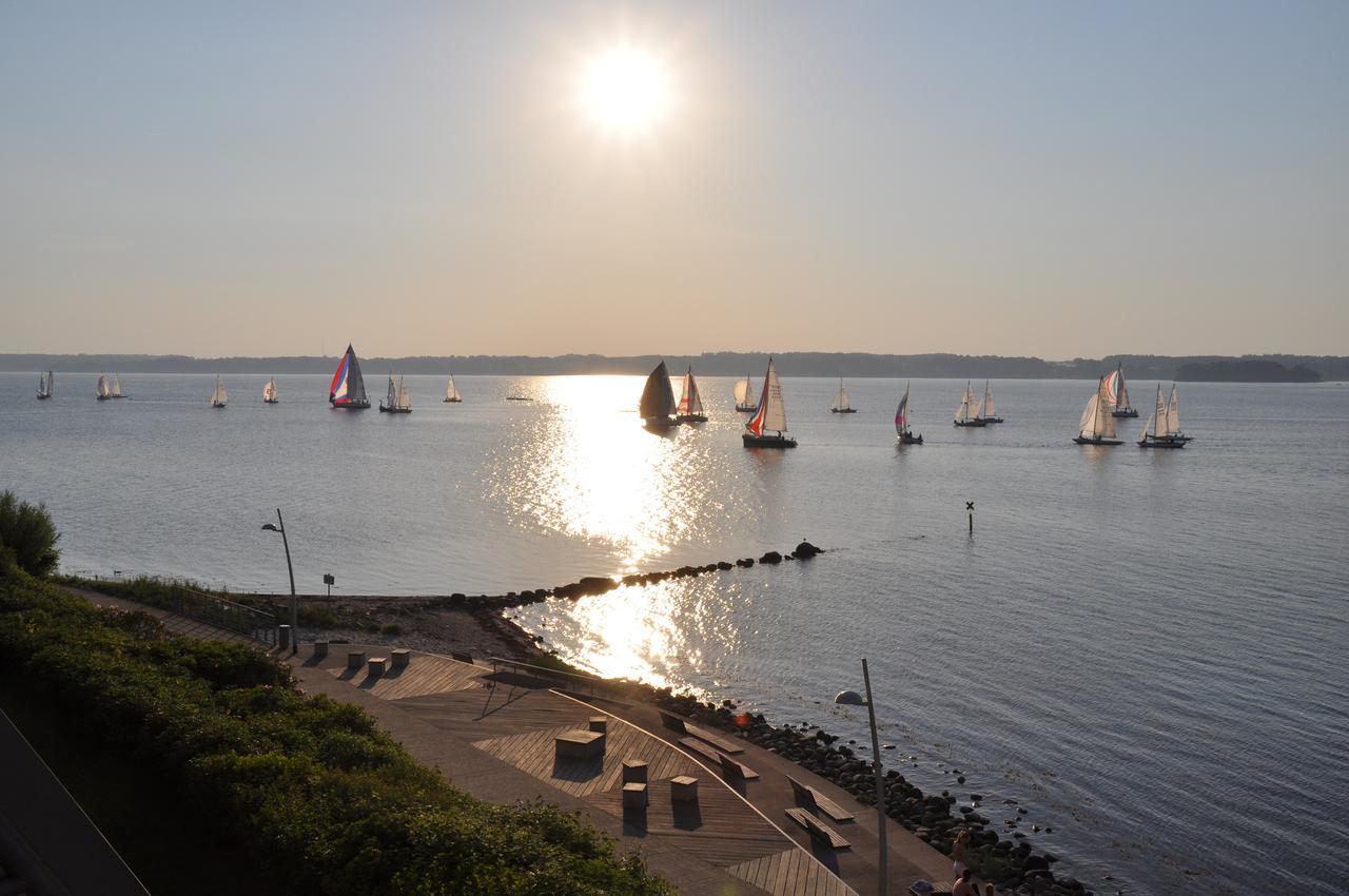 Ferienwohnung Strandkieker Glücksburg Exteriör bild