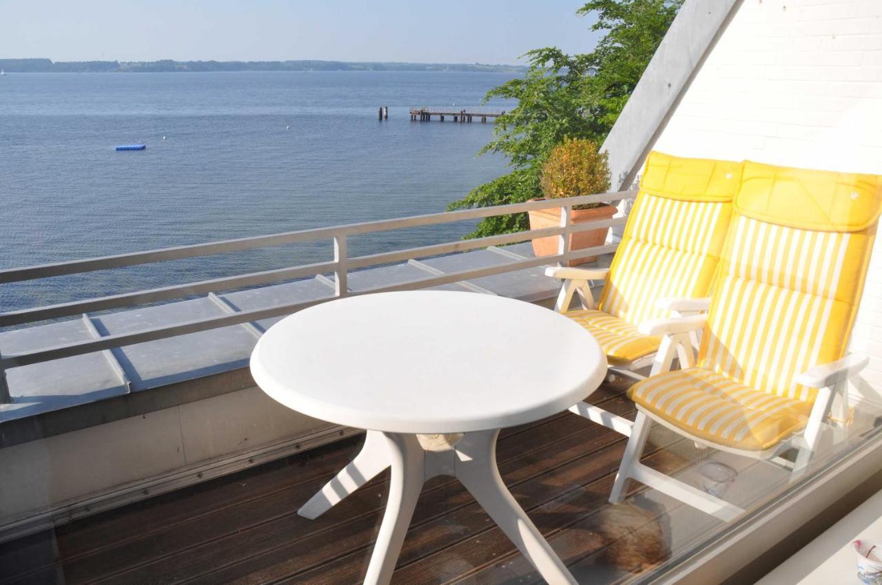 Ferienwohnung Strandkieker Glücksburg Exteriör bild