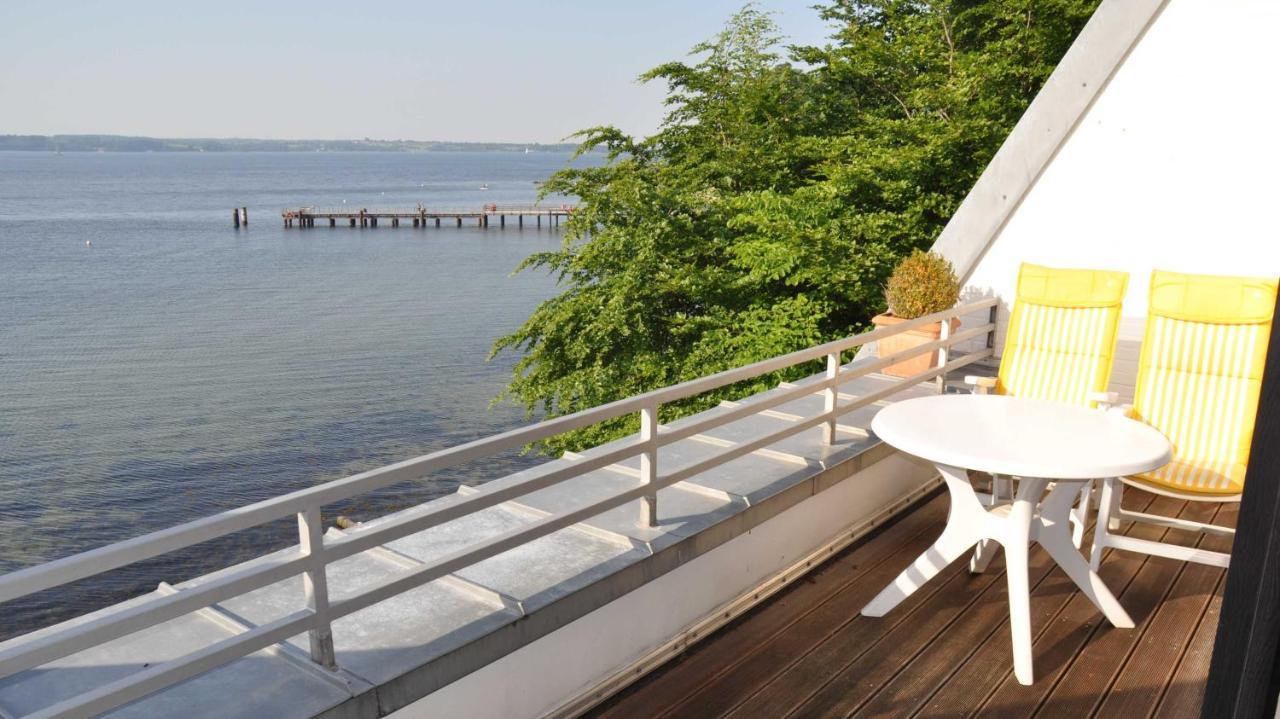 Ferienwohnung Strandkieker Glücksburg Exteriör bild